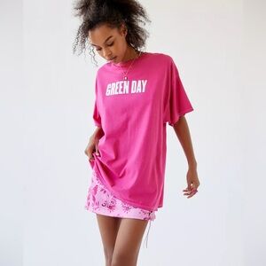 Urban Outfitters Green Day American Idiot T-Shirt Dress